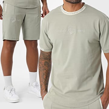 Project X Paris - Set T-Shirt Und Jogginghose 2210218 2240218 Khaki Grün